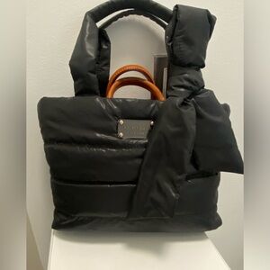 New W/o tags Kate Spade Nylon Bow Puffer Tote